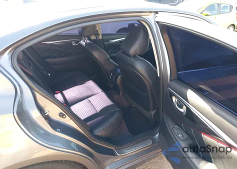 2014 Infiniti Q50 Sport z USA, uszkodzony, nr VIN JN1BV7AR5EM700387